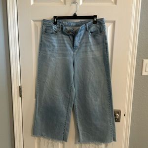 Ana high rise wide leg crop